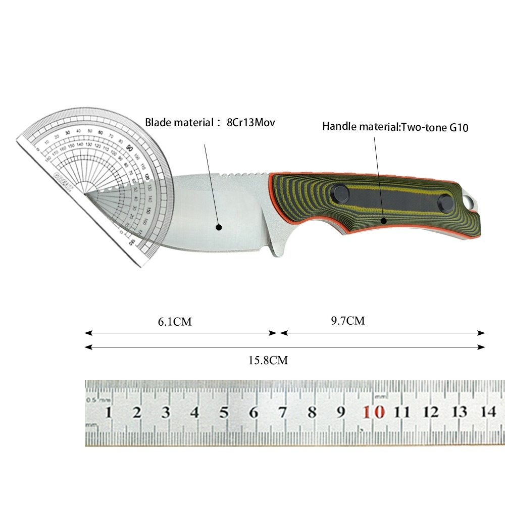 15017 Нож с фиксированным клин – обзор и цена Bushcraft Knife Fixed